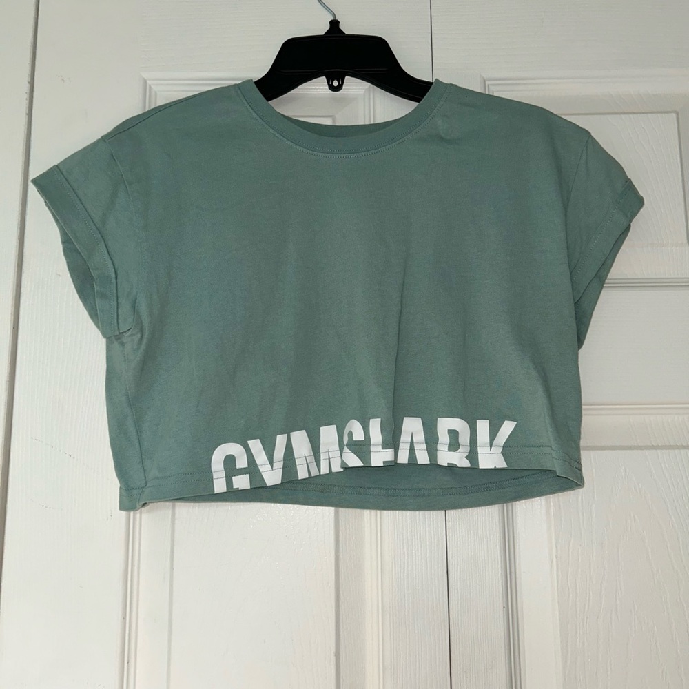 Gymshark Green Crop Top